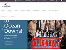 Tablet Screenshot of oceandowns.com